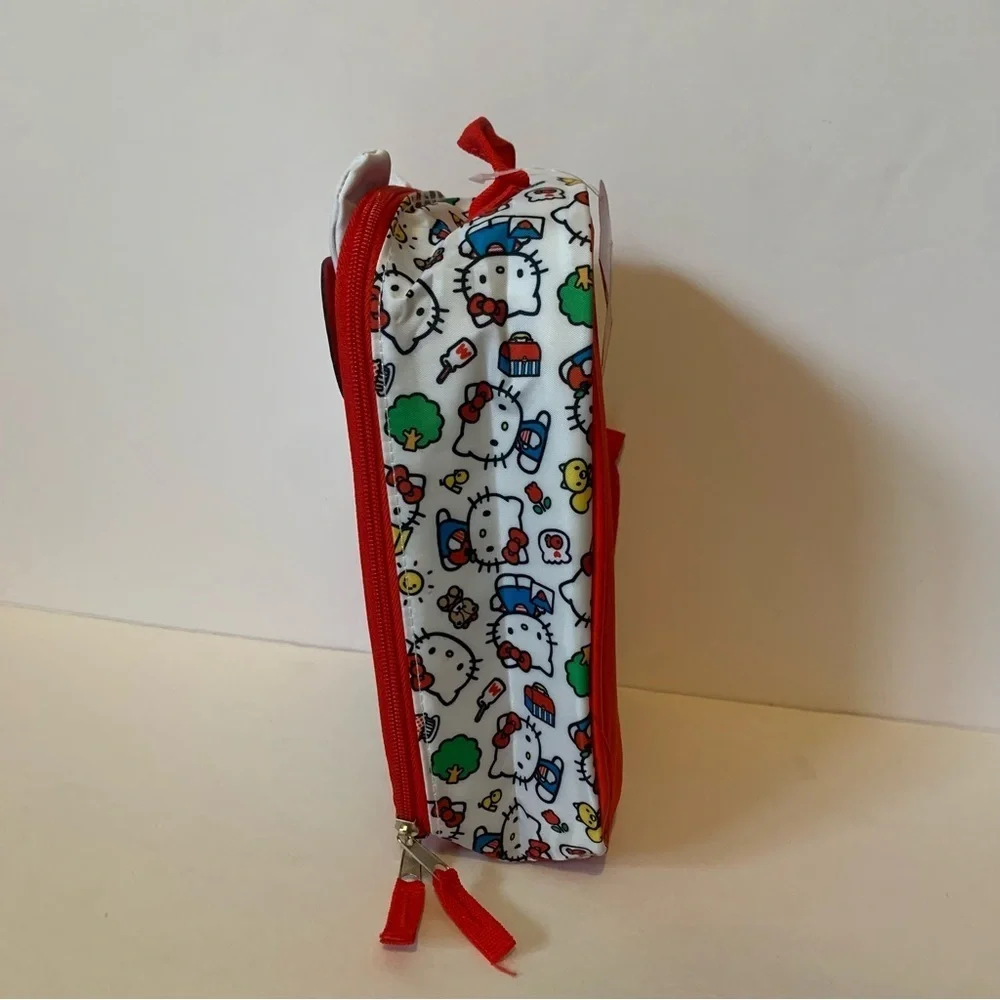 NWT. Hello Kitty Red and White Kids Lunchbox